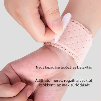 Uniszex lélegző, könnyű kompressziós csuklótámasz, ficam elleni védelem, fitneszhez