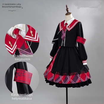 Cosplay készlet varázslány – boszorkányper, retro irodalmi stílus