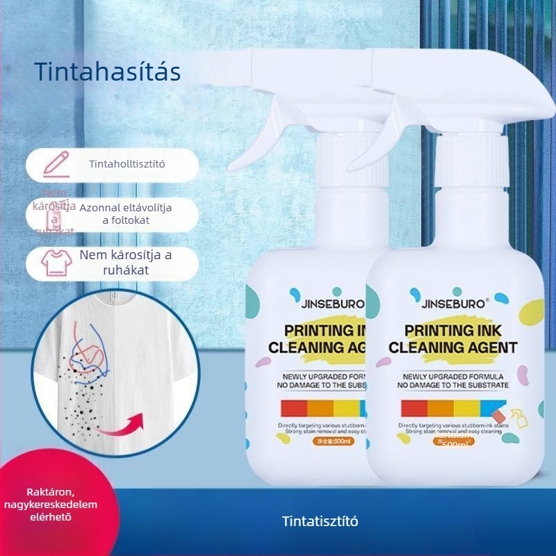 Tinta tisztító szer gyártási dátum eltávolítására és nyomtatási jelek eltávolítására (szitanyomás és tampontnyomtatás)