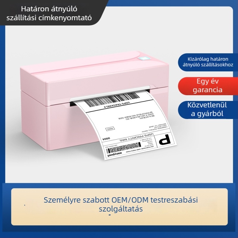 Nada gyors tintamentes hőnyomtató címkékhez – szállítási címkékhez