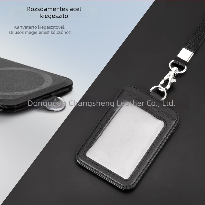 Cross-border MagSafe mágneses munkakártya- és azonosító kártyatartó, két az egyben