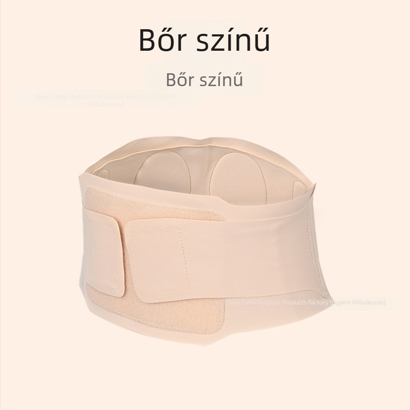 Új ultra vékony derekas öv férfiaknak és nőknek, elasztikus haskötő professzionális deréktámasz.