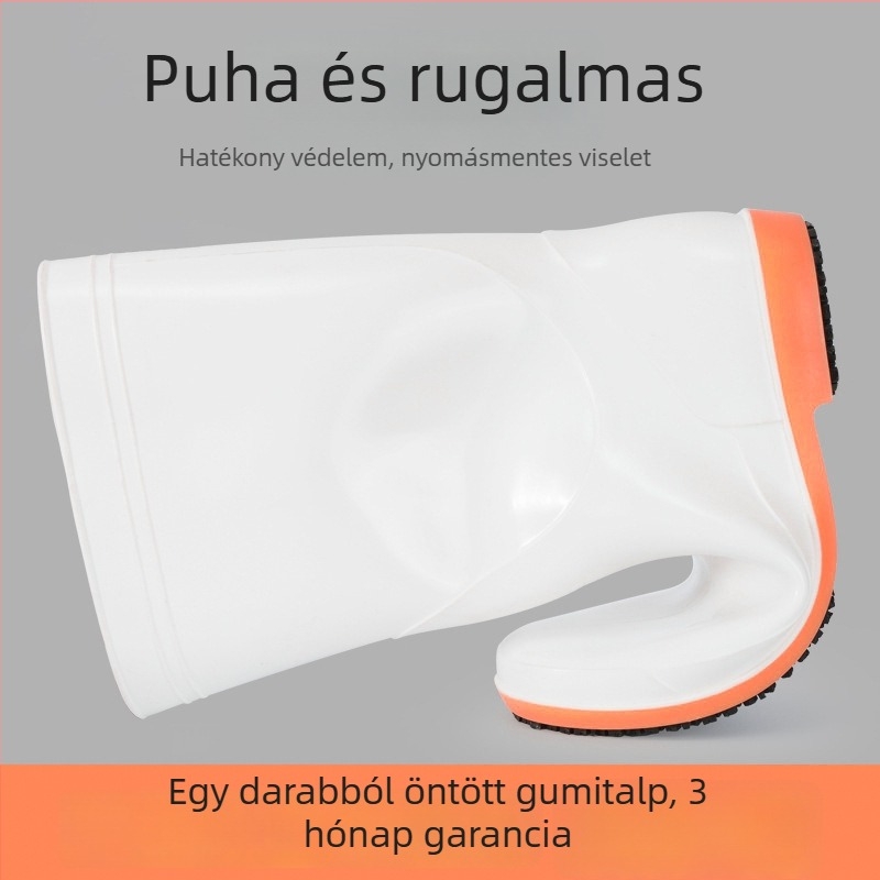 Golden Rain King Hátsó konyhai anti-slip munkacipő szakácsoknak, vízálló és olajálló, élelmiszeripari használatra