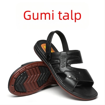 Férfi tendonos talppal szandál, nyár, puha talp, csúszásmentes, strand- és szabadtéri használatra