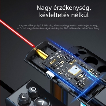 Új, többfunkciós PPT zöld lézeres oldalváltó toll, távirányítóval, oktatáshoz és előadásokhoz, Type-C töltéssel