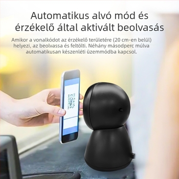Datamax USB-kábeles vonalkódolvasó QR-kóddal, hordozható eszköz