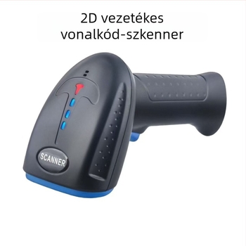 2D vezetékes kézi vonalkódolvasó, kiskereskedelemhez, raktárhoz és orvosi használathoz