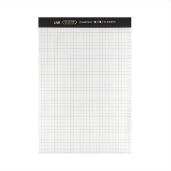 Chu sorozatú A5-ös jegyzetfüzet, flip oldalú kialakítással irodai és tanulási célokra, egyszerű, hordozható napló, vázlatjegyzetek, kézzel írt feljegyzések