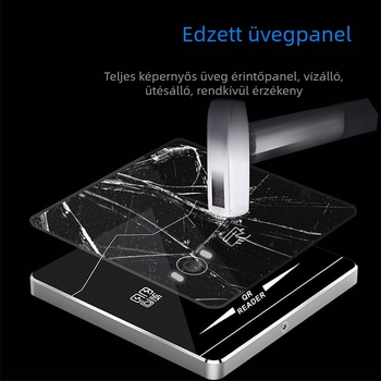 QR-kód felismerésű ID-hozzaférés-ellenőrző kártyaolvasó, Wiegand RS485 kimenet, IC-kártya-kompatibilis, kézi szkenner