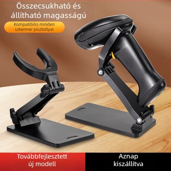 Kézi szkennerhez univerzális összecsukható többirányú tartó