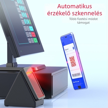 USB 2D vonalkódolvasó POS-hoz a szupermarketben
