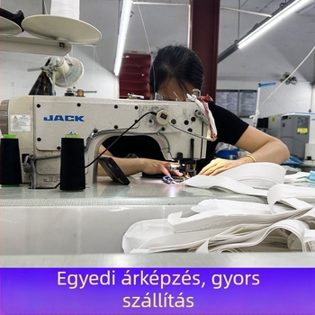 Férfi csíkos pamut ing, lazán szabott, hosszú ujjú, hétköznapi és stílusos megjelenés.