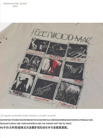 2025 tavasz – Amerikai retro stílusú, hamis kétrészes hosszú ujjú póló férfiaknak, laza szabás, camufláz patchwork