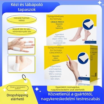Ragasztó tapaszok száraz, repedt kezekhez és lábakhoz