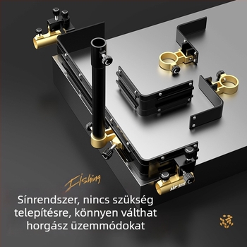 Kocka alakú, 29 L-es ultrakönnyű, multifunkcionális horgászdoboz hátsó támla és ülés — teljes készlet, 2025-ös modell
