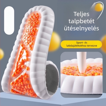 Teljes hosszúságú Zoom Air talpbetét kosárlabdára és futáshoz — ütéscsillapító, nagy rugalmasságú, izzadás-gátló és szagtalanító, megvastagított, férfi- és női verzió