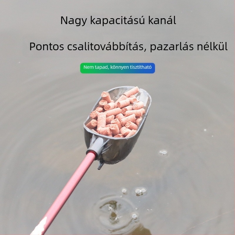 Yichen rozsdamentes acél etetőkanál – hosszú dobású etetőkanál fej sziklához