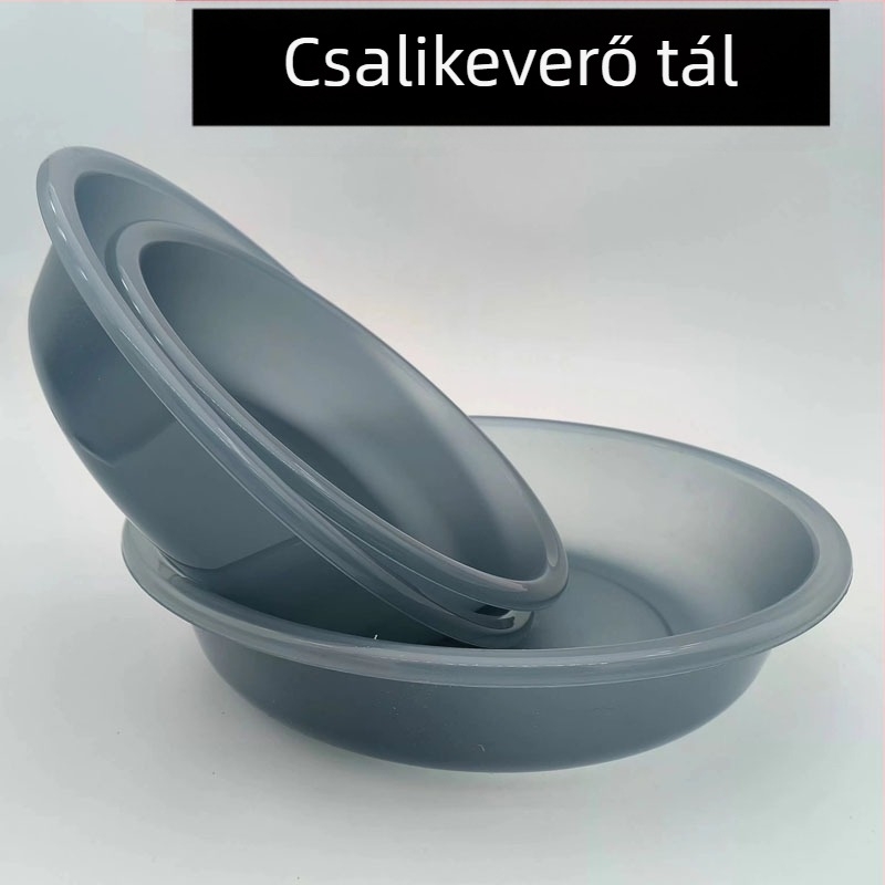 Három- és négydarabos csali keverőtál készlet horgászathoz