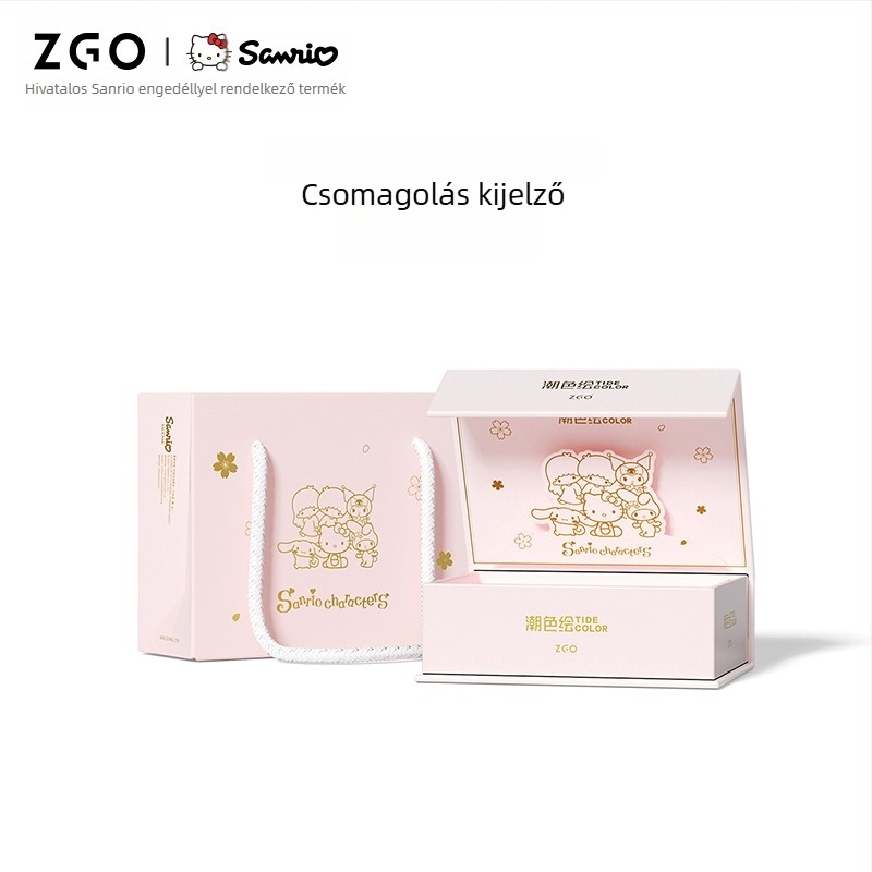 Zhenggang x Sanrio Kuromi ezüst karkötő nőknek, új 2024-es modell, elegáns születésnapi ajándék