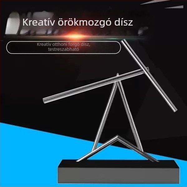 Newton-pendulum, Iron Man Chaos pendulum, örökmozgás dísz, otthonra és irodába – kiváló minőségű ajándék