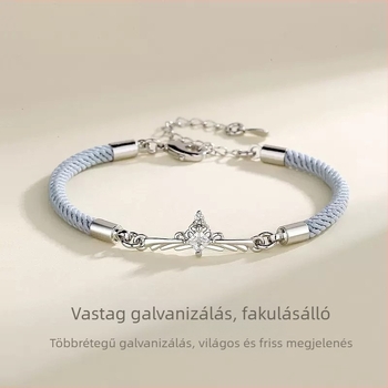 Hercegnő és Lovag – páros karkötő, geometrikus, elegáns dizájn, kiváló ajándék Tanabata és születésnapokra
