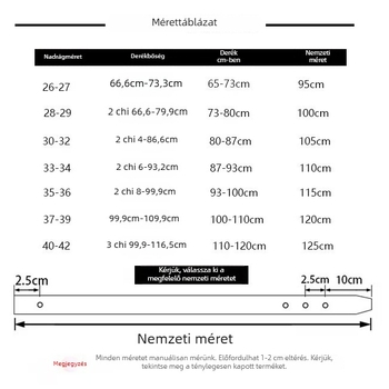 Férfi valódi bőrből készült öv, első réteg marhahúrból, 4 cm-nél szélesebb, tűcsatos csattal, Koreai stílusú üzleti és hétköznapi viselet