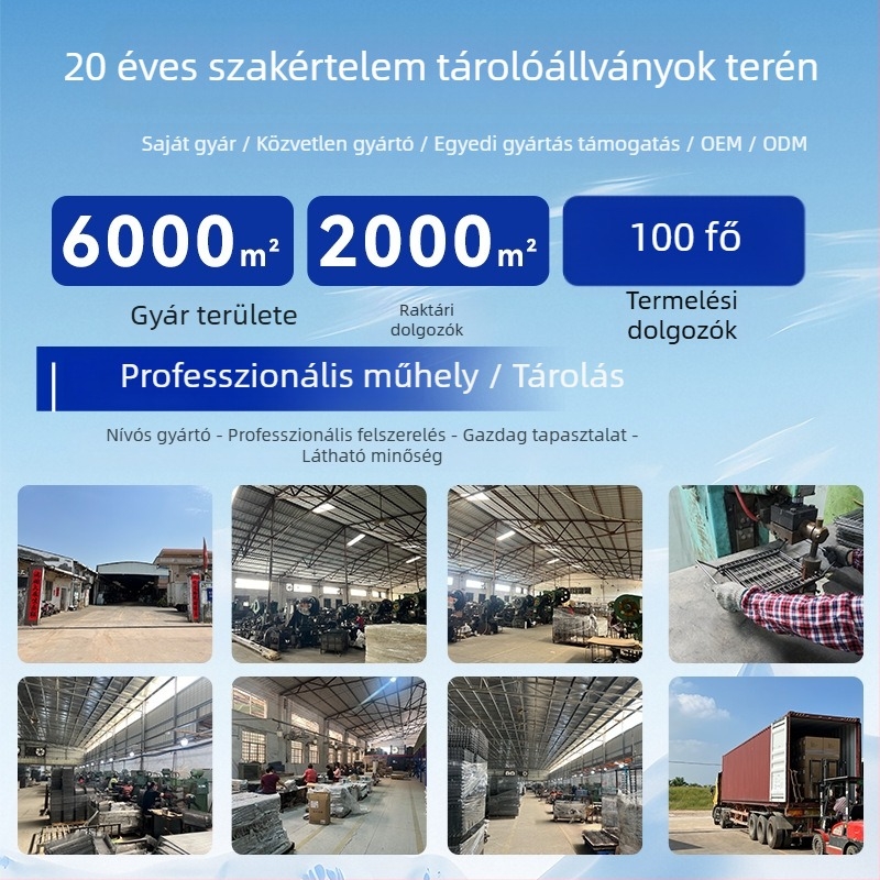 Padlón álló, háromszintes konyhai tárolóállvány zöldségkosarakkal