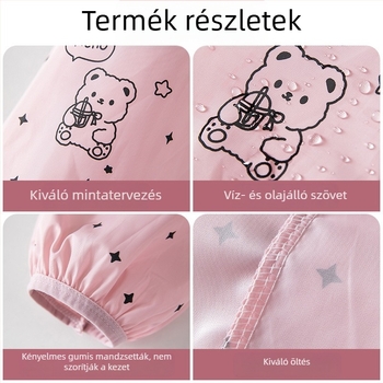 Vízálló karvédő, hosszú, irodai és konyhai használatra, szennyeződés elleni, őszi–téli, kopásálló, felnőtteknek, uniszex