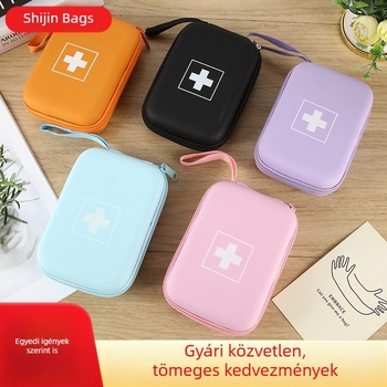 Macaron-stílusú utazó orvosi készlet, hordozható gyógyszer-tároló táska, könnyű, testreszabható