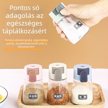 Állítható só- és fűszertartó készlet a konyhához