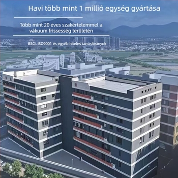 Élelmiszer-minőségű rozsdamentes acél vákuumzáras teás- és kávébab tároló készlet – nedvességálló, 1–2 L