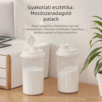 Élelmiszerbiztonságú hagyományos kínai orvosi adagoló üveg, hordozható pohárral és zárt hűtőszekrényben tárolható tartállyal, graduált pohárral