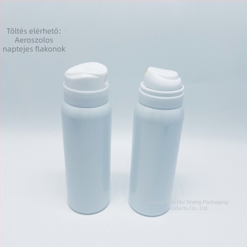 Újratölthető 50 ml napvédő spray alumínium kannában, zárt nyomás alatti sminkfixáló permet, hidratáló oldat