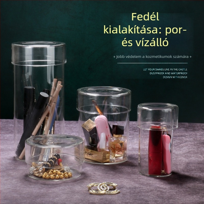Boroszilikát üvegből készült teásüveg fedéllel – tea- és kávébabok tárolására