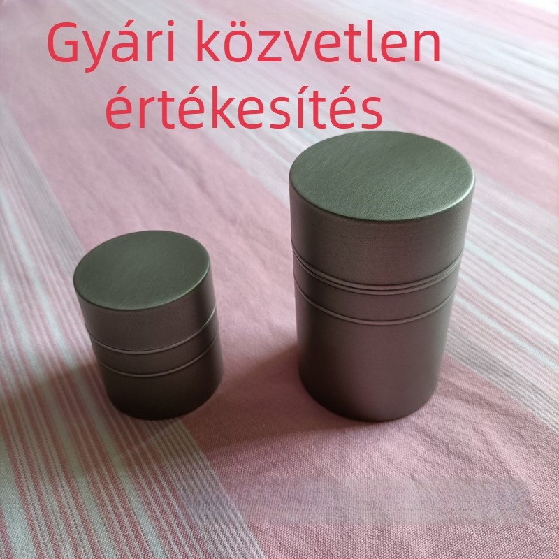 Ónból készült teás doboz, kis doboz bambusz mintával, zárható és hordozható tároló