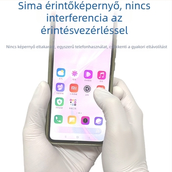 Xingyu E520 Egyszer használatos nitril kesztyűk, savállóak, vastagított kivitelűek, élelmiszer-minőségű