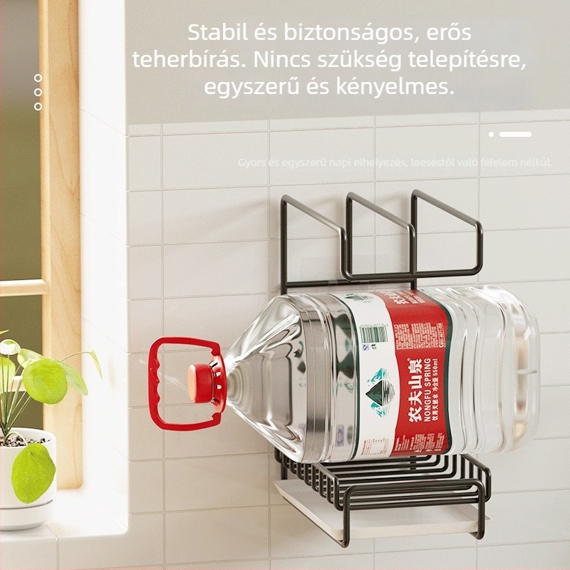 Konyhai törölközők falra szerelhető szárító polc