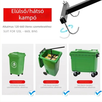 240 L-es szemetes kompresszor