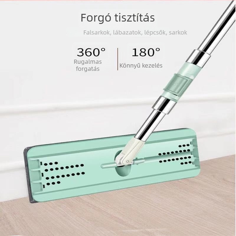 Extra vastag mopnyél univerzális lapos mophoz – érintésmentes tisztítás