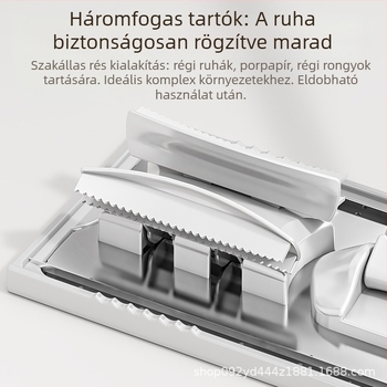 Bondar lapos mop klipszel fa padlókhoz, háztartási használatra