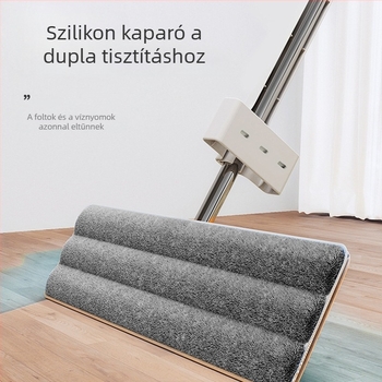 Szakmai testreszabott 42 cm-es lapos mop nagy felületek tisztítására, kézi mosás nélkül, otthoni és szállodai használatra
