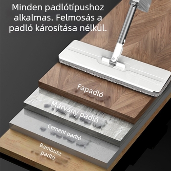 Otthoni sík mop, 2021, érintésmentes használat, könnyen használható, vízfelvétellel