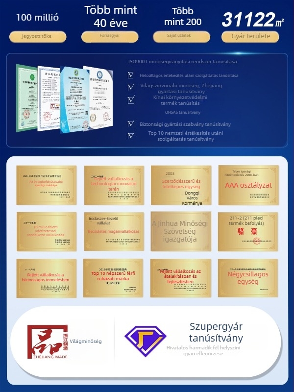 Vízálló, olaj- és szennyeződésálló férfi üzleti casual nadrág, egyenes szabású, karcsúsított fazon, vasalásmentes.