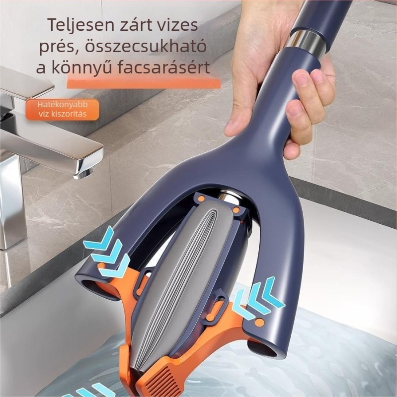 Good Helper Mini Asztali Mop – rongy helyettesítés, kéz nélkül tisztítás, nedvszívó eszköz