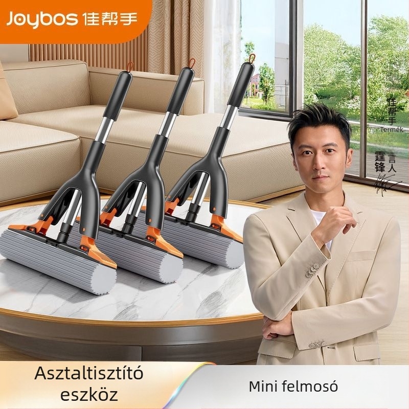 Good Helper Mini Asztali Mop – rongy helyettesítés, kéz nélkül tisztítás, nedvszívó eszköz