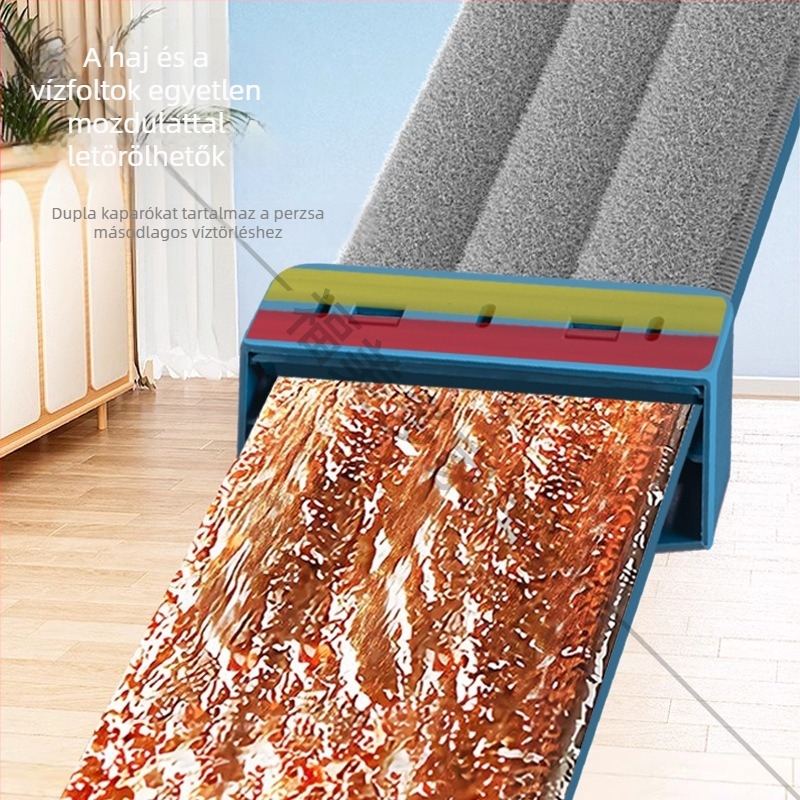 Formus 42 cm-es lapos mop, nedves és száraz használatra, nedvszívó háztartási mop