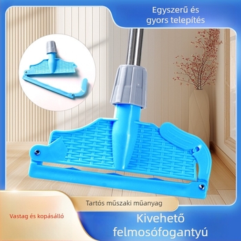 16×28 cm vastagított pamutfonalú hosszú nyél Mop iroda tisztántartására