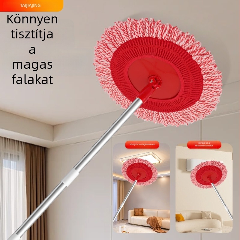 Napraforgó mintájú Chenille körkörös mop fej por eltávolítására és mennyezet tisztítására