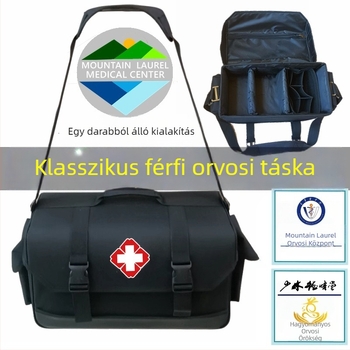 Személyre szabható orvosi hordozható vizsgálókészlet felnőtteknek – nagy kapacitású elsősegély-készlet