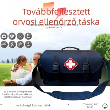 Személyre szabható orvosi hordozható vizsgálókészlet felnőtteknek – nagy kapacitású elsősegély-készlet